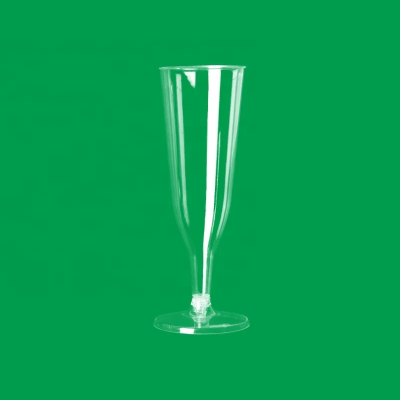 Party Family Disposable Champagne Glass 5oz 6oz PS Cup Wine  Drink Glass Disposable