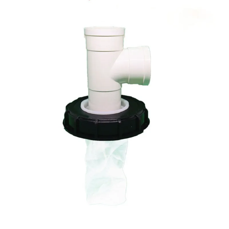 Factory Price IBC Tube Ton Fittings Bucket Cover With Filter Reducing Tee Support Customized Color And Size
