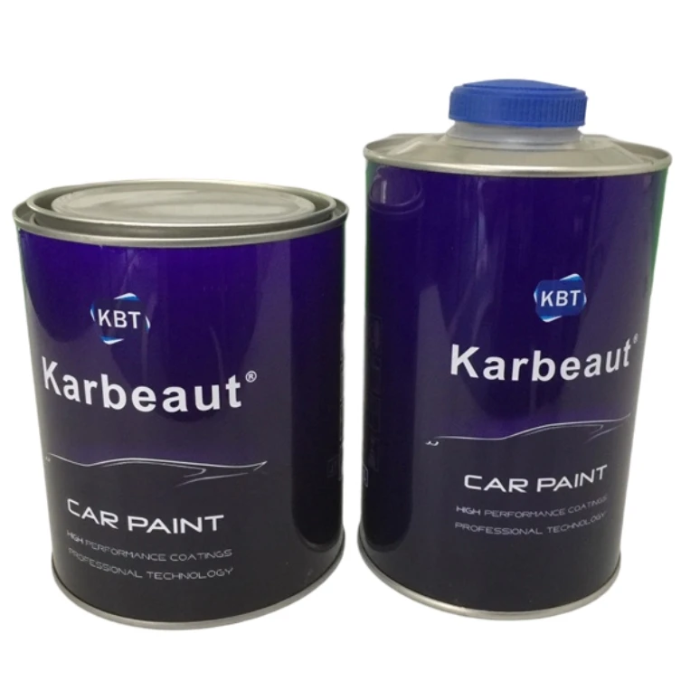 2K Acrylic Car Paint Bordeaux Red Topcoat Carpaint With Good Quality Competitive Price
