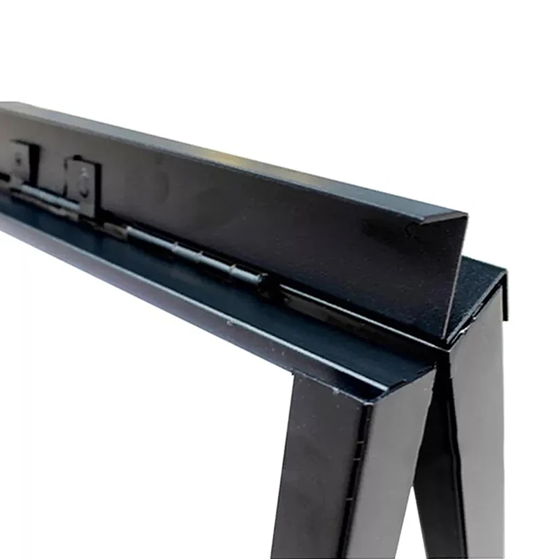 Custom Portable Double-Sided Metal A-Frame Display Rack for Outdoor Advertising for Sidewalk Sign & Poster Stand