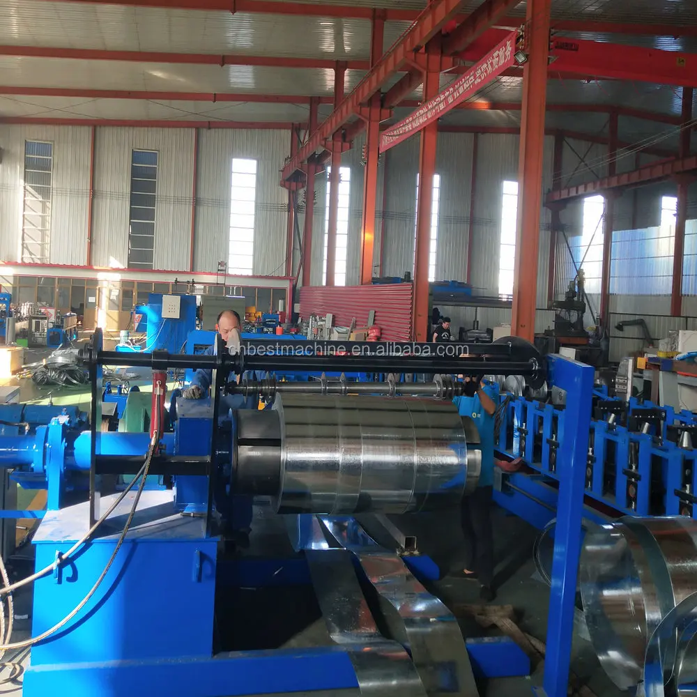 Full Automatic PLC Control High Speed Steel Coil Cut to Length Slitting Machine
