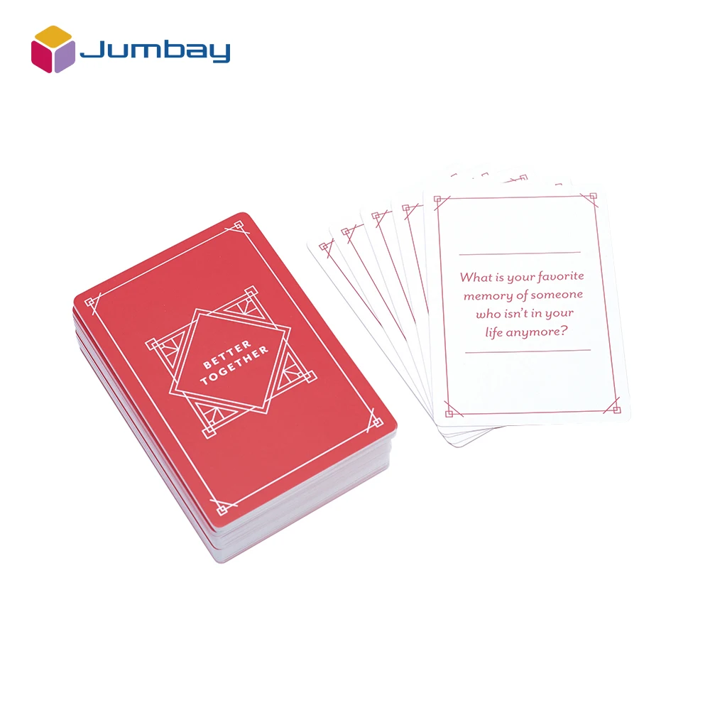 Custom Printed Intimacy Love Language Relationship Bedroom Drinking Commands Trading Card Game Deck Box