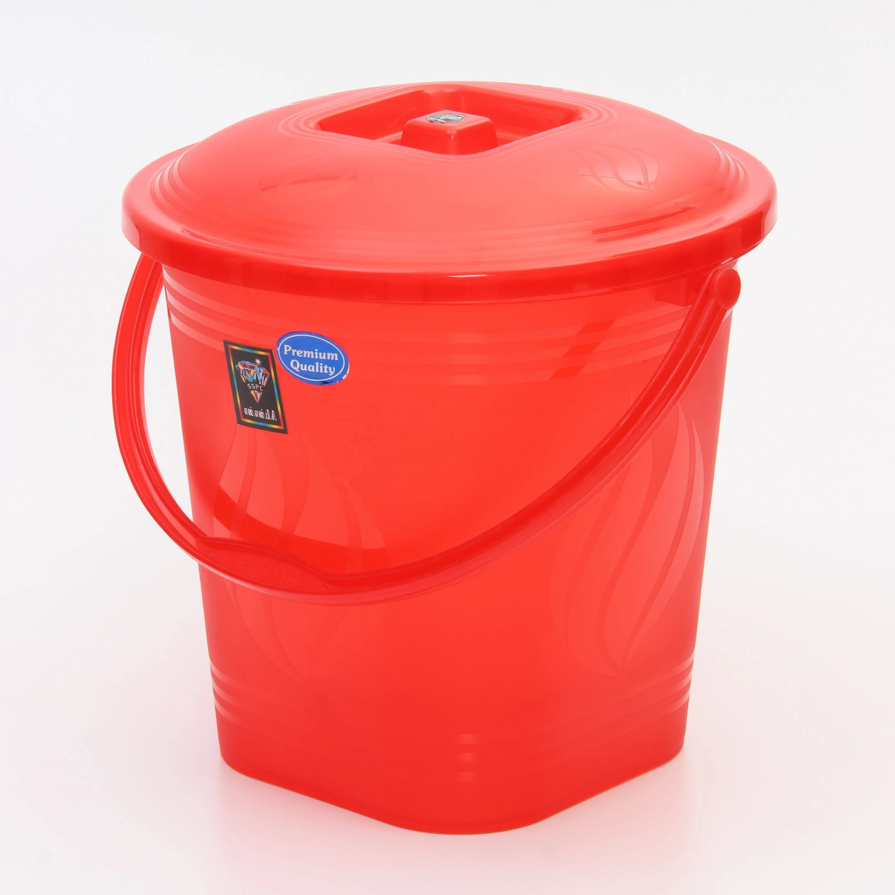 
Big size high quality heavy duty 80 liters plastic bucket / barrel / drum with Lid for liquid / oil/ grease storage 