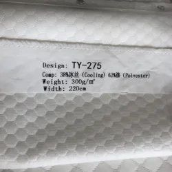 cool fabric cooling and polyester fabric for pillow case cover