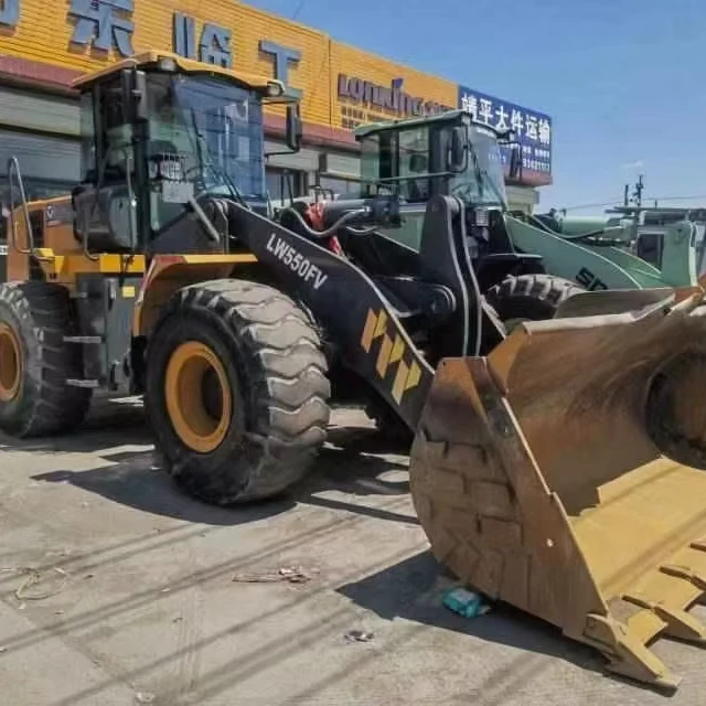 Оригинальный экскаватор LW550FV погрузчик 17 тонн подержочный гусеничный