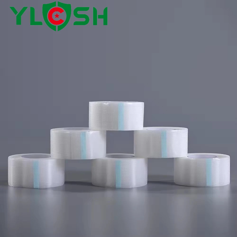 Adhesive PE Tape For Medical Use Waterproof Micropore Surgical PE Tape Roll Hypoallergenic Plaster
