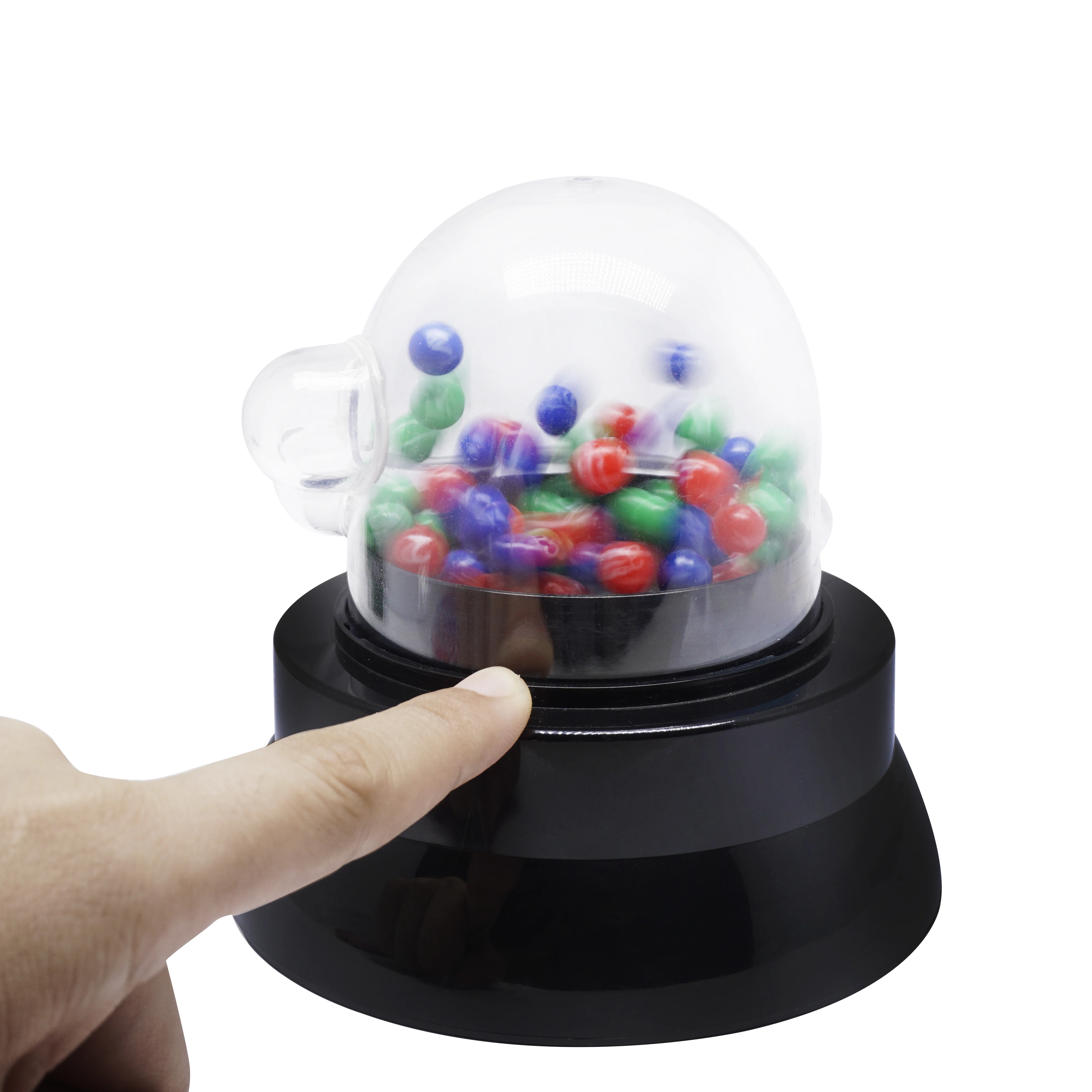 Manufacture mini lottery New Electronic Lottery Machine Luck Board Game for lotto max winning numbers ball