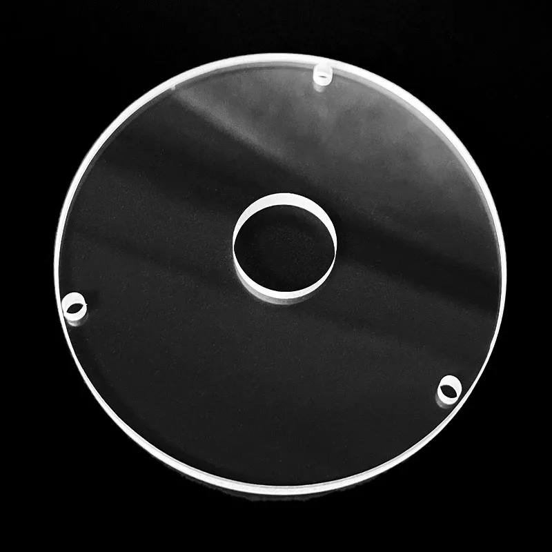 Processing customized quartz plate optical heat resistant transparent quartz wafers