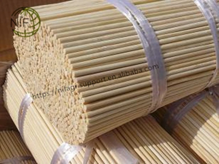 High quality durable using natural bamboo stakes long bamboo flower stick