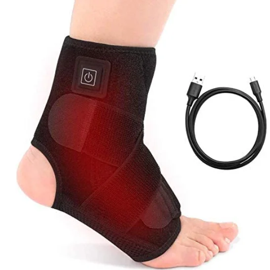 Hot Therapy Ankle Compression Wrap Protector Support for Injury Recovery Ankle Sprain