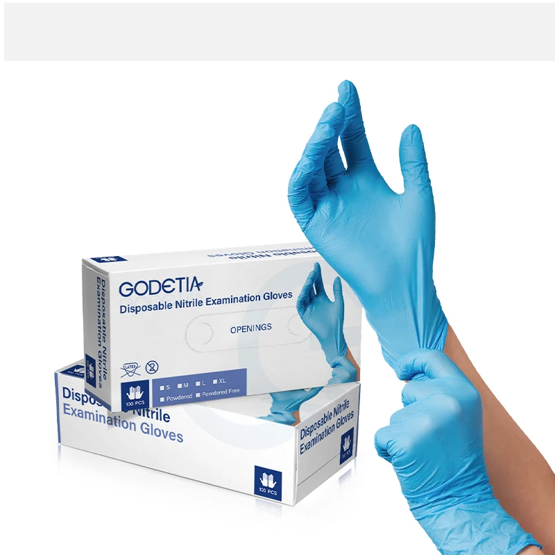 High Quality Cleaning Glovees Food Grade Examination Nitrile Glovees Powder Free Nitrile Industrial Gloves