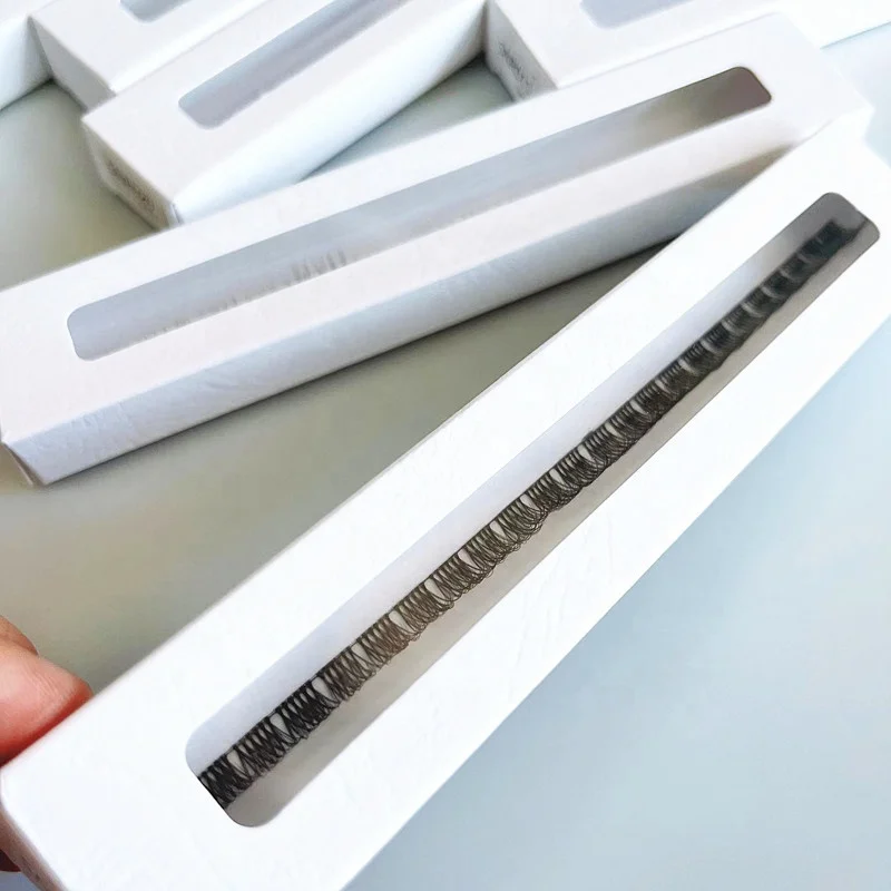 Wholesale Diy Lash Extensions tresluce vegan Cluster Natural False Eye lashes Wispy Fluffy Segmented Cluster Lash Bond And Seal