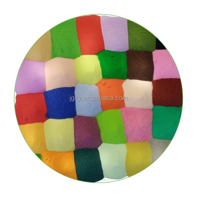 China factory supply Natural colored sand colorful sand for color paint wall paint building wall