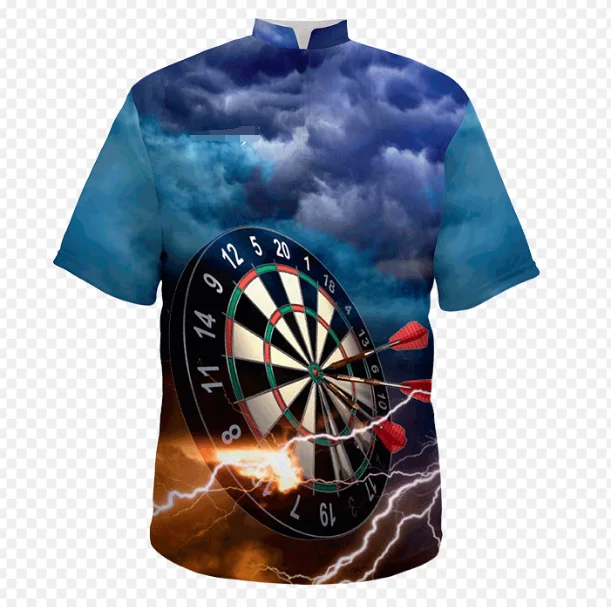 Top quality custom dart shirts,low MOQ