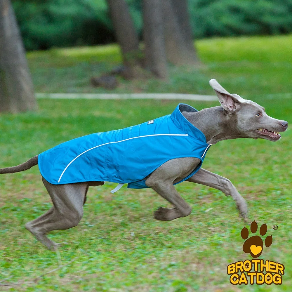 Classic Style Reflective Dog Coat Waterproof Adjustable Dog Winter handsome jacket