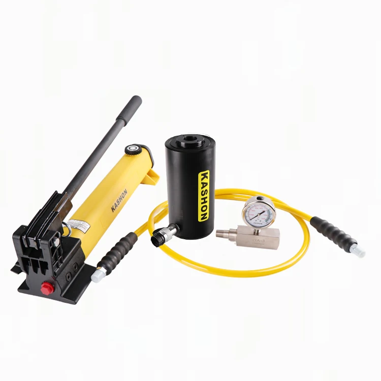 RACH-1006 цилиндр Enerpac с полым гидравлическим домкратом 100 тонн из такого же алюминия центральным отверстием