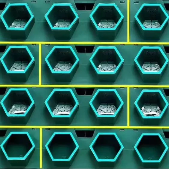 Three-dimensional vertical greening plant wall combined flower pot living real plant wall