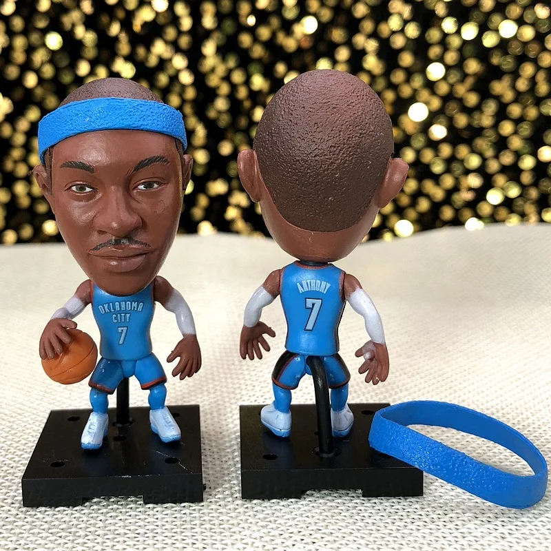 Экшн-фигурки баскетбола Джеймс Кобе карри Оуэн Харден Леонард пластиковые 3D игрушки из смолы фигурки NBA