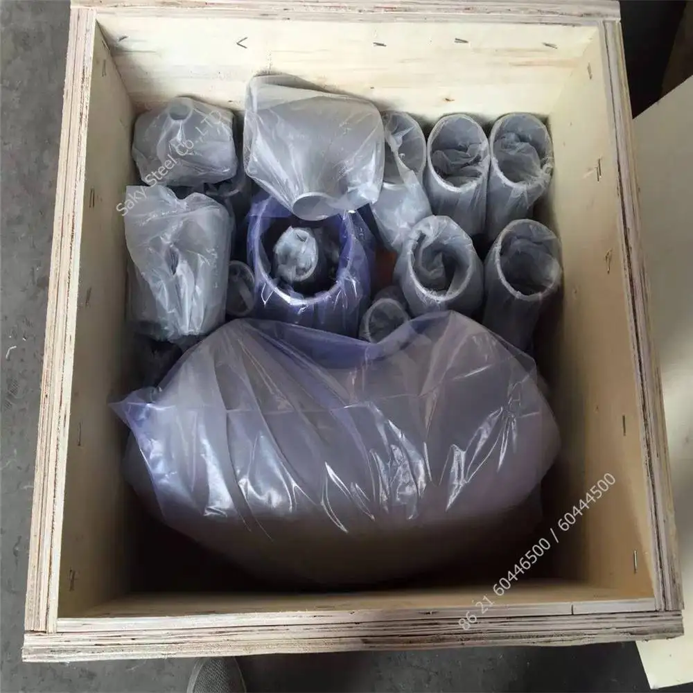 short radius 1D seamless 45 degree 90 degree 3 inch SCH40 aluminum elbow 6063