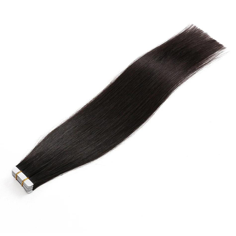 Wholesale Tape In Hair Extensions Natural Looking 100% High Grade Brazilian Human Tape Hair