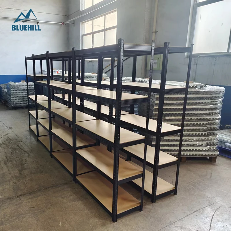 Lagerregal SCHWERLASTREGAL Steckregal Gestell Regal mit 5 слой-Schwarz