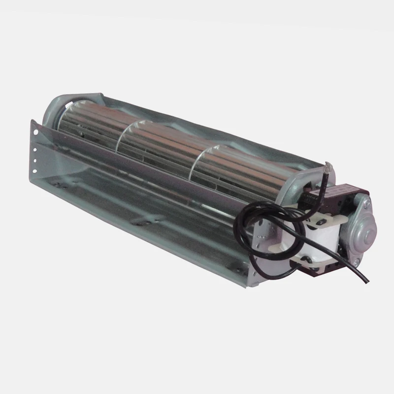 Низкий уровень шума 220V / 115V AC Тангенциальное Вентилятор 60W заказной высокая скорость вентилятора перекрестного течения с нагревателем