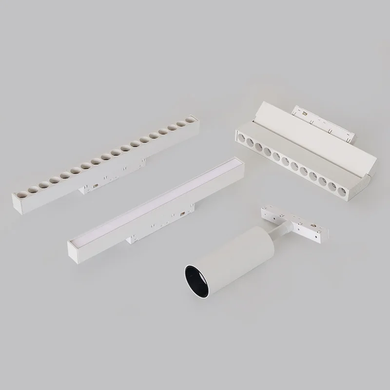 Magnetic 48VDC Spot Lighting Kits Magnet grille spot lighting 6w 12w 24w 30w 60w linear flood magnetic lighting 300 600 900mm