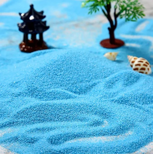 Прямые продажи с фабрики производство цветного песка для песчаной живописи украшение горшечных растений