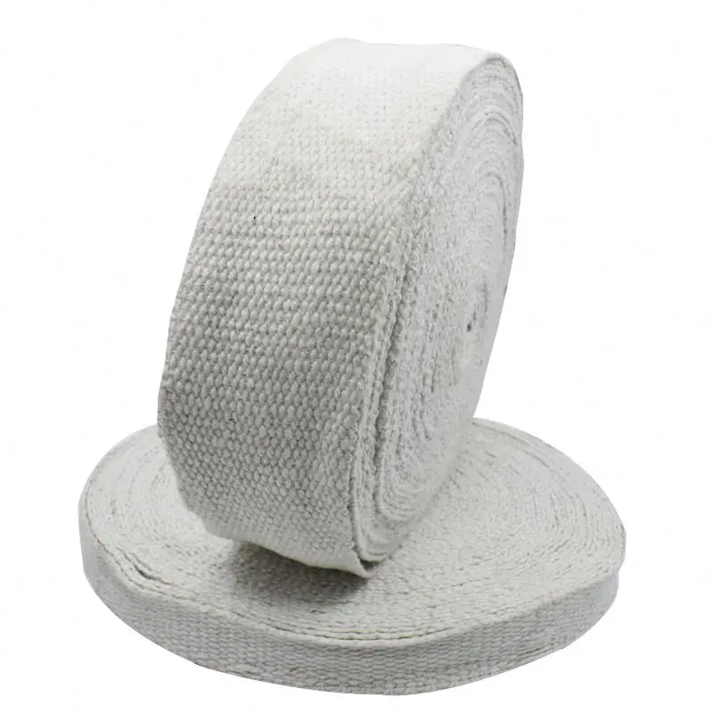 New High Quality Wholesale Price Square Braided Ceramic Fiber Woven Tape For Fire