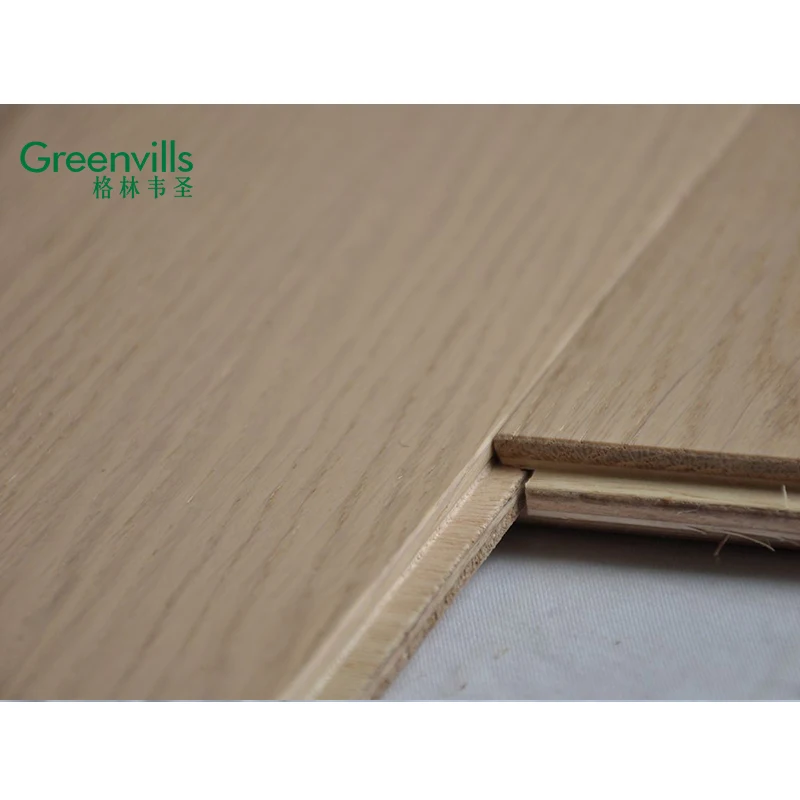 190mm wide engineered white oak flooring, hot sale in USA factory price solid oak veneer multiply wooden flooring