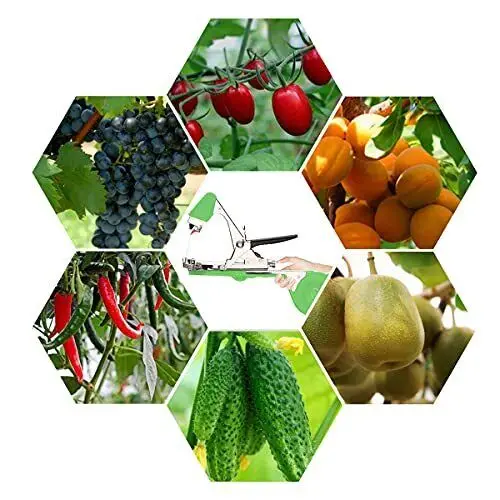 Tape Tying Tool Staple Gun Machine for Labor Saving Garden Plant Vine Tie