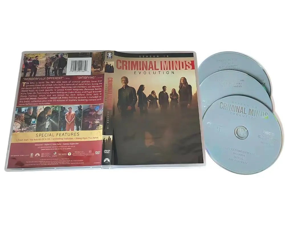 Криминальные умы сезон 16 3 новый выпуск dvd Регион 1 dvd-фильмы высокого качества ebay бестселлер DVD в США/CA/ЕС бесплатная доставка