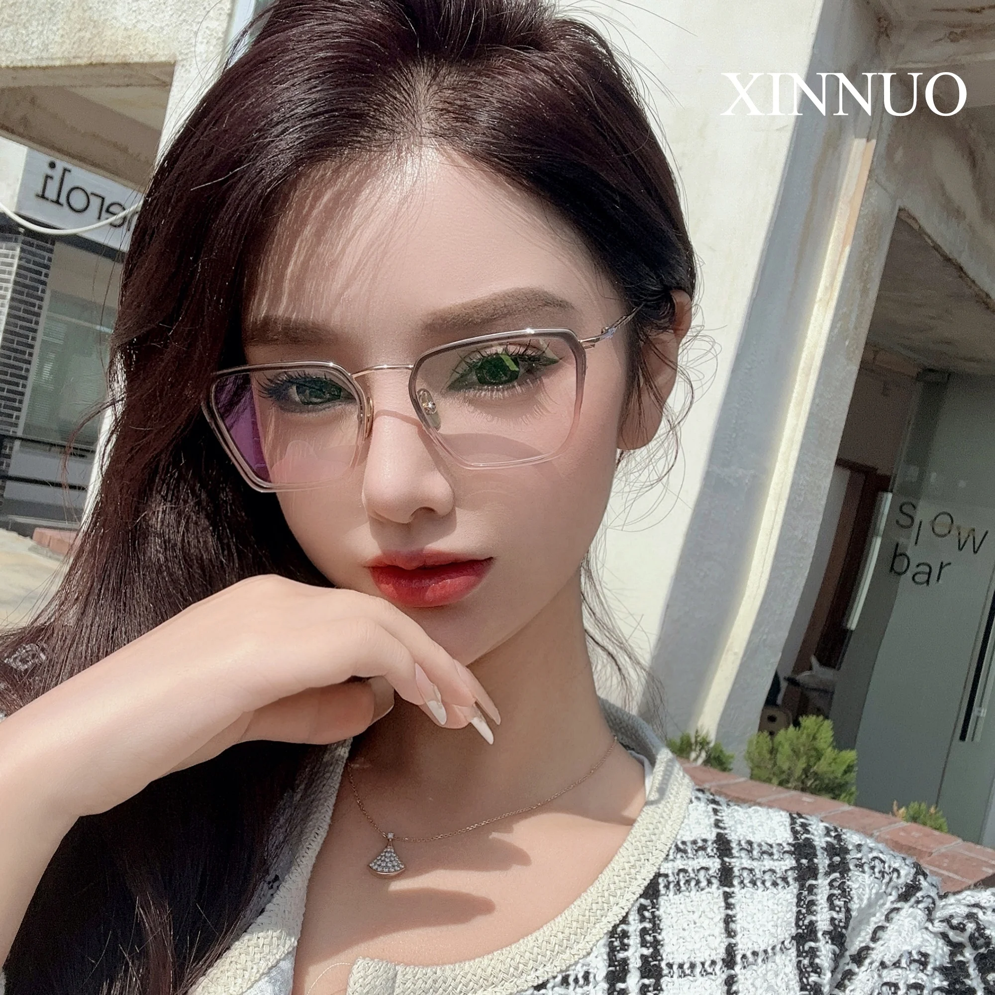 2023 Высококачественная титановая оптическая оправа для очков высокого качества