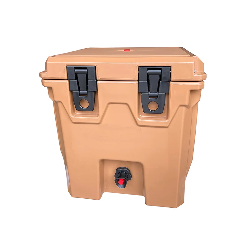 Portable Cooler Square Ice Food Beer cooler box Fish Camping Hard multifunction Rotomolded Coolers Box