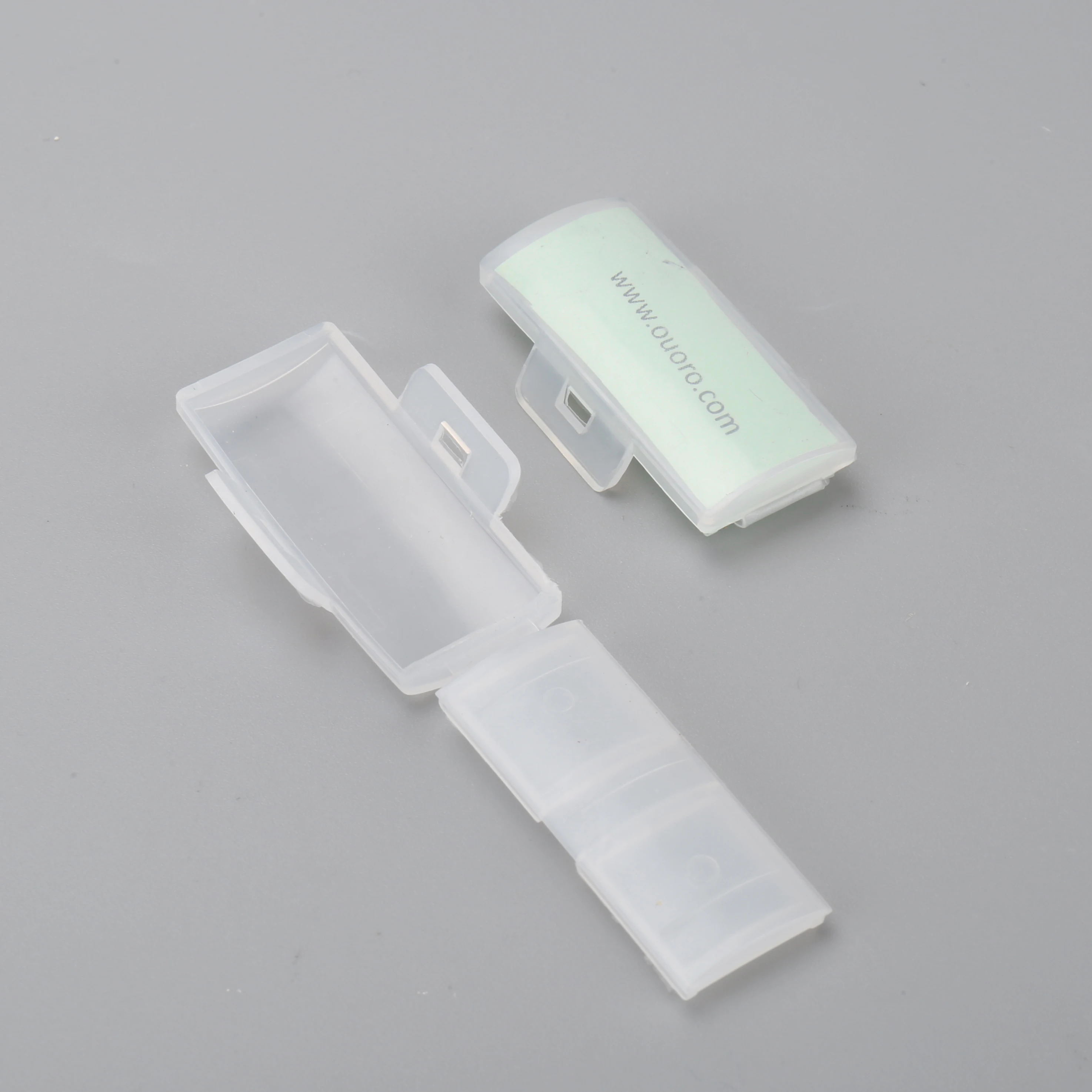 OUORO LMC2 Anti-dust  Waterproof Anti-dust 94-V2 ROHS PP Transparent Color Cable Marker Box  Cable Tie Tag