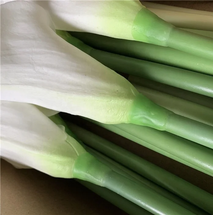 YAYUN W-1033 Wholesale Decorative Large Flower Real Touch Artificial Calla Lily