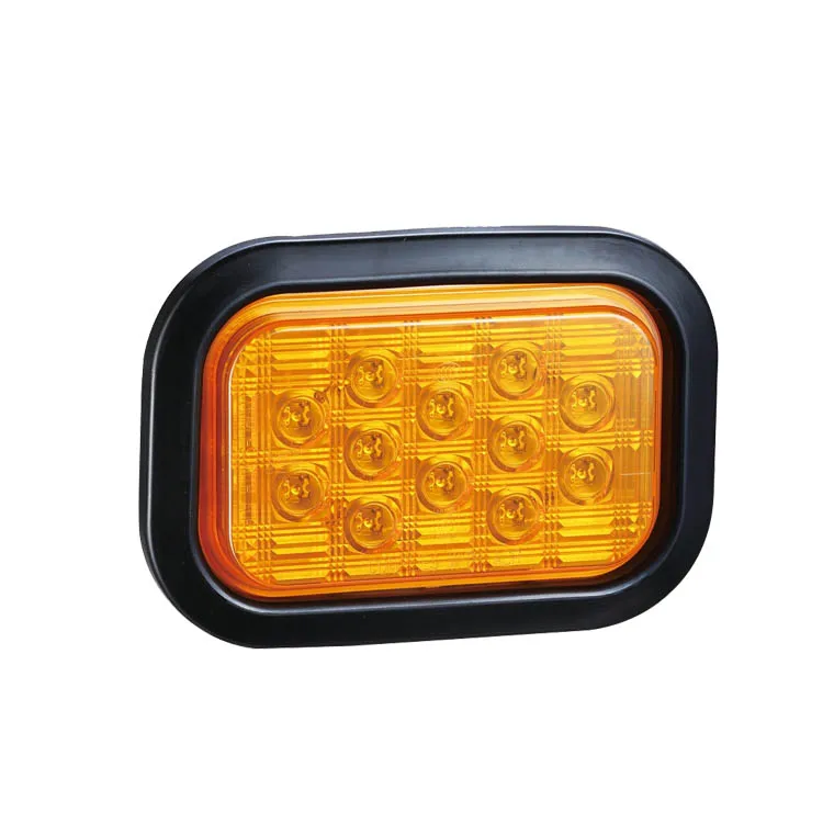 АДР E-MARK УФ ПК прямоугольник может занять от 10 до 30V прицеп трактор Стоп задний фонарь прицепа светодиодный свет