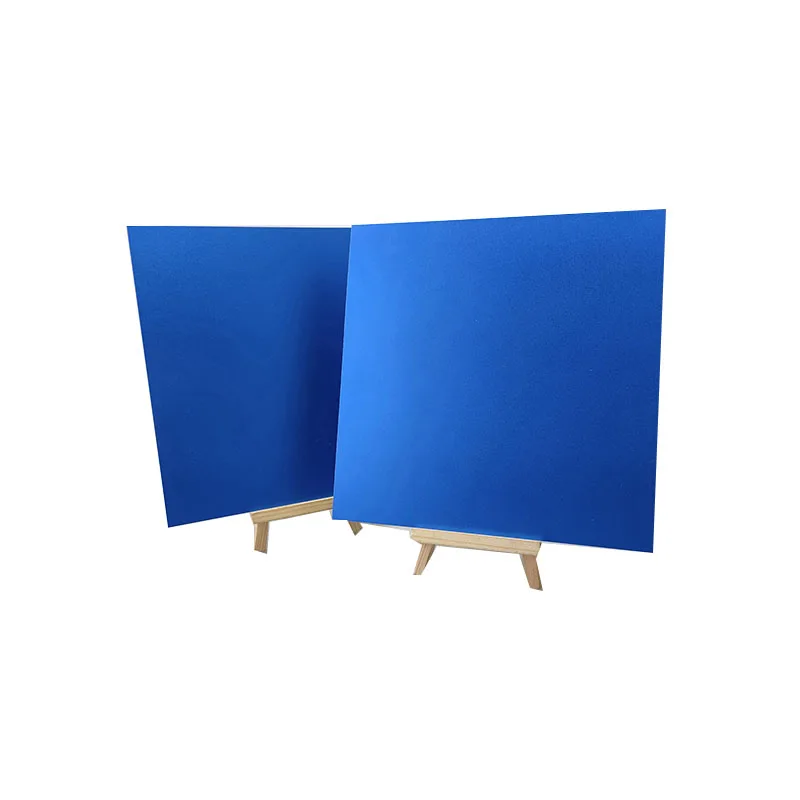 Blue  Sandblasted  Anodized Color Custom Source Manufacturers Light Matte Frosted Indoor   Aluminum Plate