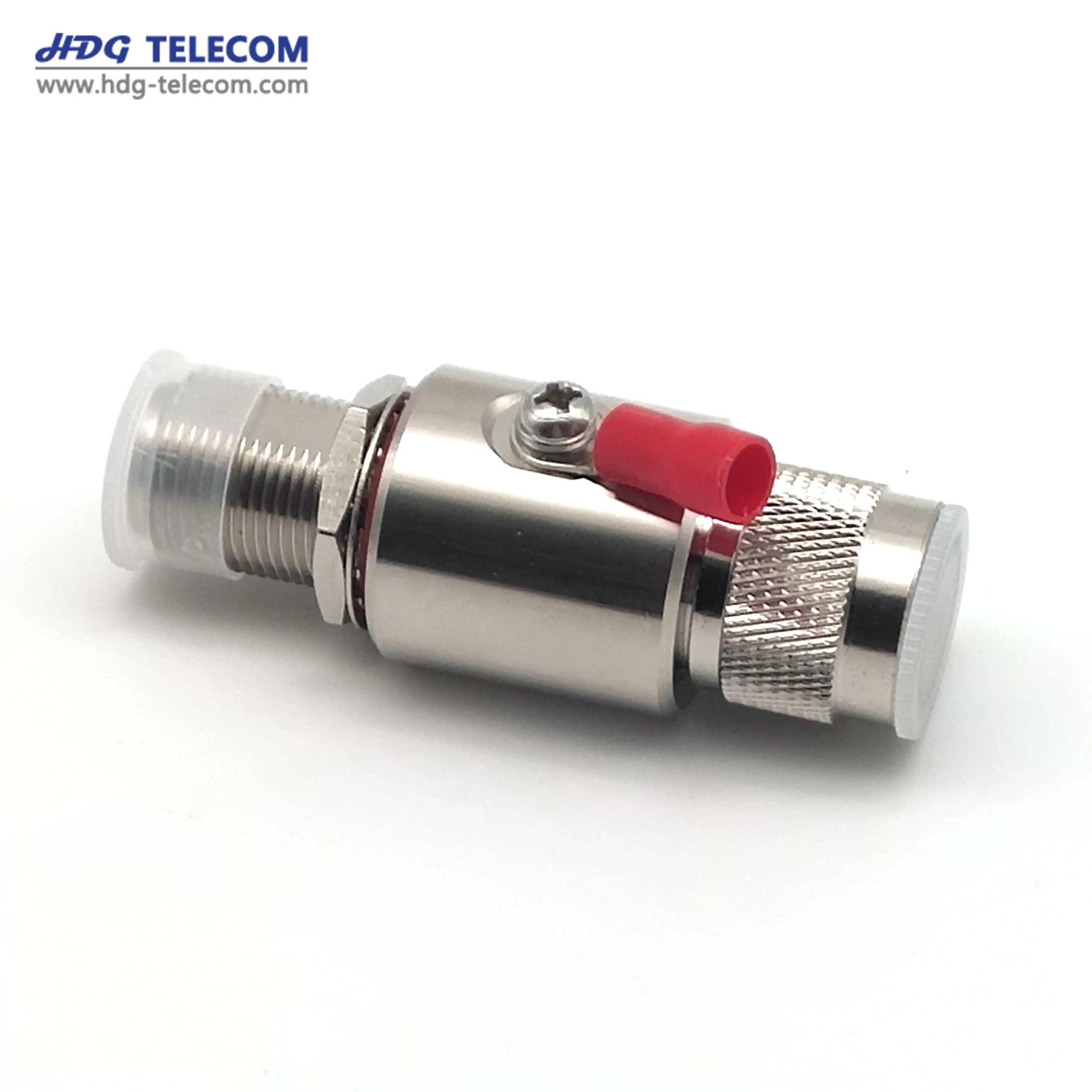 N male to female RF surge arrester lightning arrester for 3Ghz