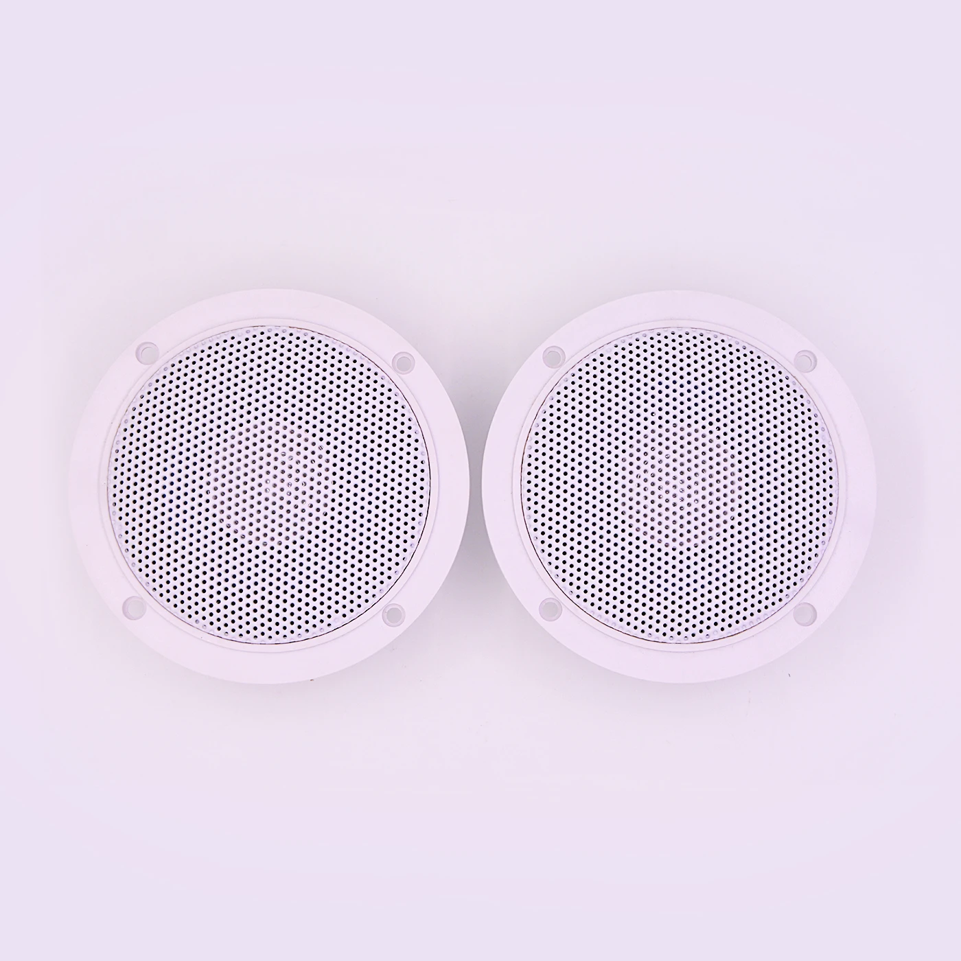 
Guzare Waterproof Marine Bluetooth Radio Audio Stereo FM AM Receiver MP3 Player +1 Pair 4' White Speakers For ATV UTV SPA Boat 