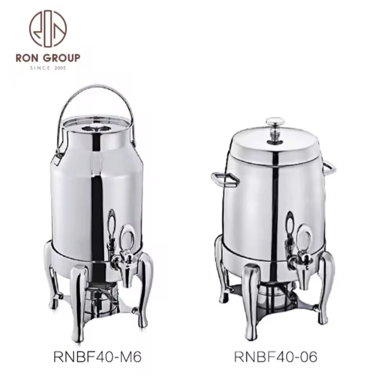 Factory Sale Party Buffet Stainless Steel 304 Milk Juice Coffee Milk Tea 6ltr Beverage Drink Dispensers for Hotel Equipment
