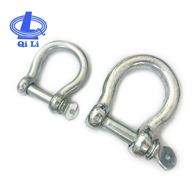 Wholesale High Quality Galvanized European Type Hook Clip  Alloy Steel Bow Shape Bow Shackle