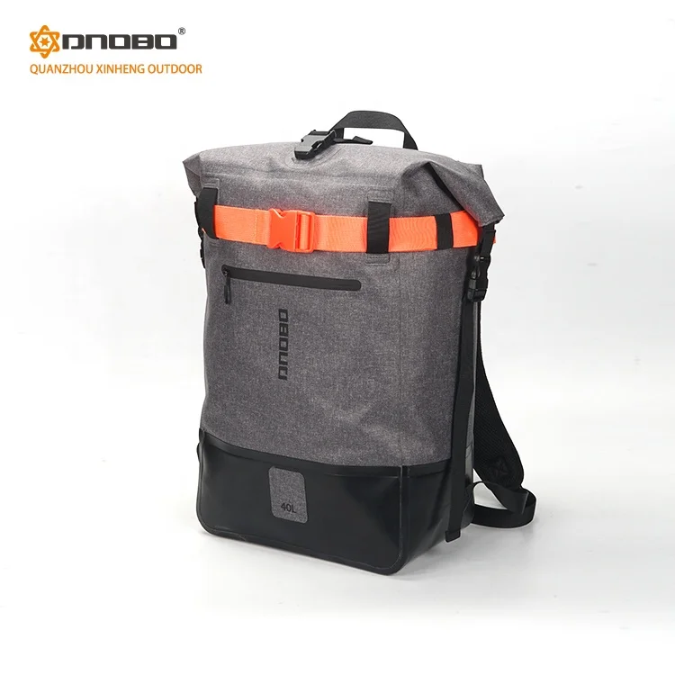 Wholesales Custom Outdoor Sports 40L Large Capacity Roll Top Basketball Backpack Outdoor Waterproof Backpack