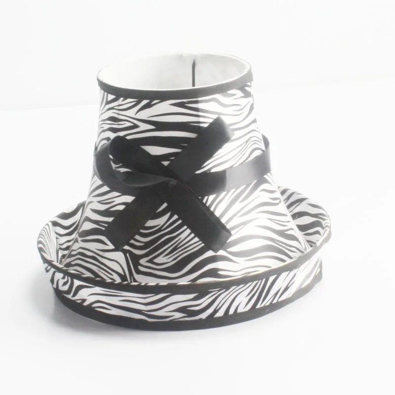 Модный тканевый чехол для настольной лампы с принтом зебры, внутренний тканевый абажур для спальни gilr