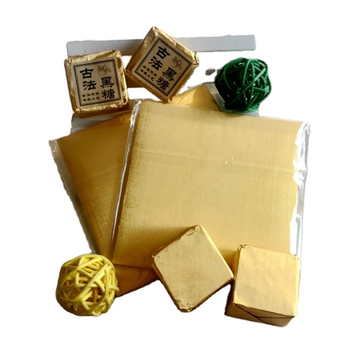 Индивидуальные листы для обертывания шоколадной алюминиевой фольгой