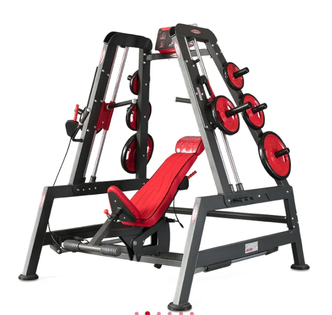 Huiti fitness plate loaded machine strength training gym fitness sets Power Smith Dual System shoulder Press