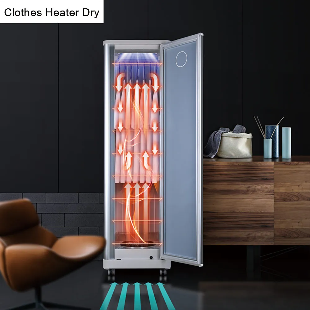 Office Furniture multifunctional portable hanger heated airer clothes dryer sterilizing machine drying cabinet for clothes