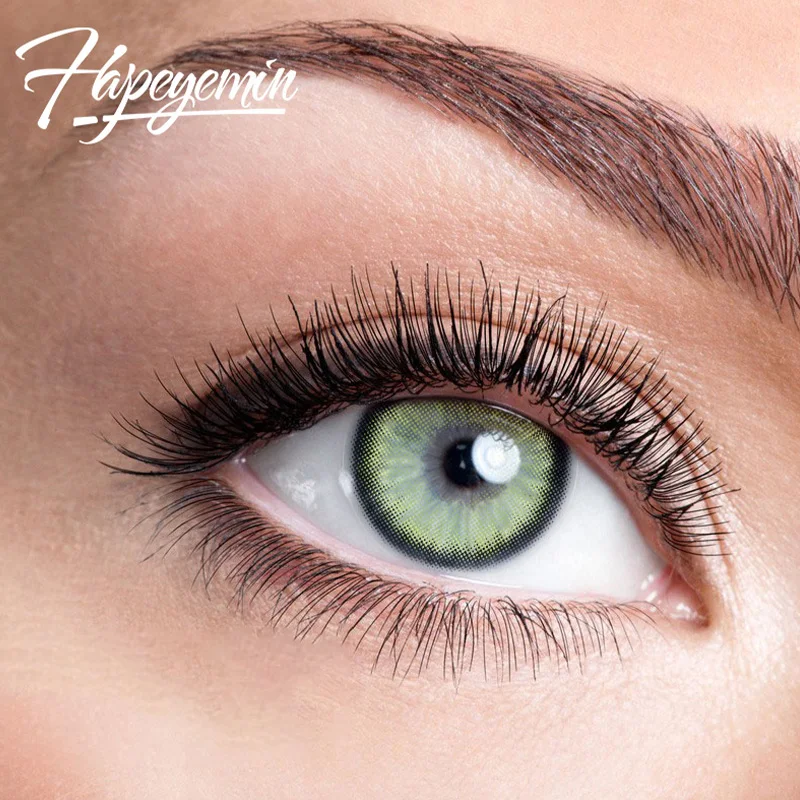 Sales of the first Yearly hot wholesale Colored Contact Lens Soft complete set of contact lens monthly power