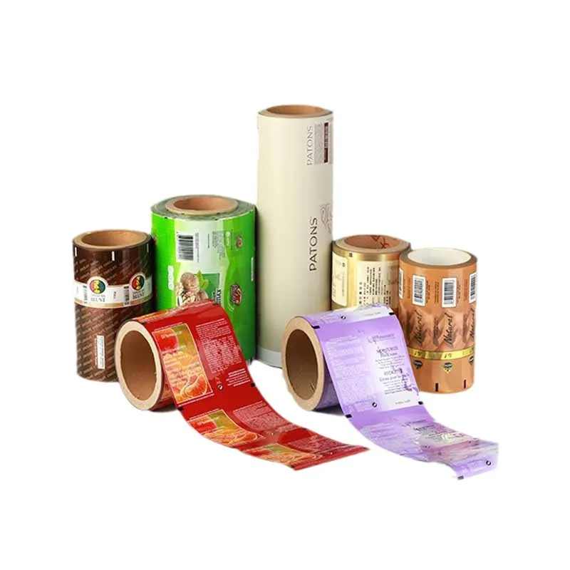 Custom Printed BOPP Flexible Package Biodegradable Laminating Aluminium Plastic Food Packaging Film Roll