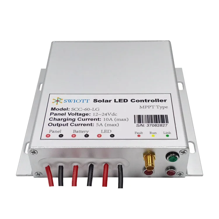 SCC060LG несколько сетевых методов NBIoT LoRaWan LoRamesh интеллектуальная функция управления солнечным уличным фонарем контроллер mppt